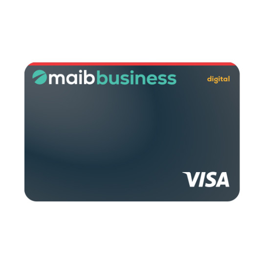 digital дебетовая Business карта Visa