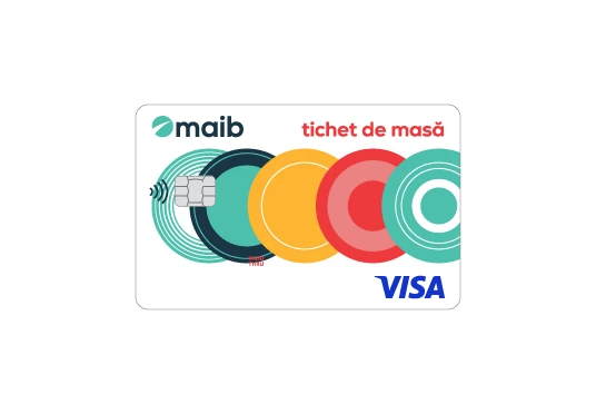 Tichete de masă electronice maib